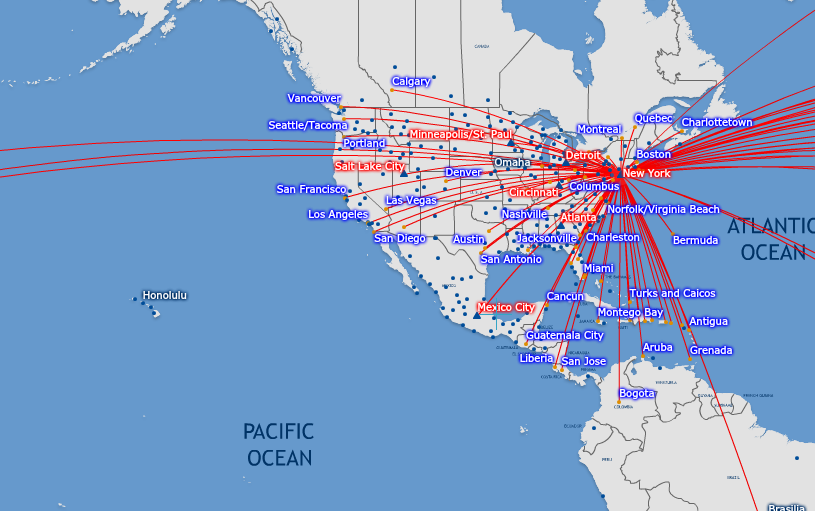 Delta Airlines Flight Map Calendar 2024