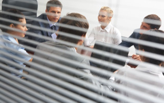 Private Meeting in Conference Room Image