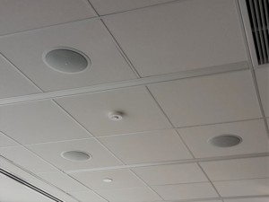 ceiling speakers can be used for eavesdropping